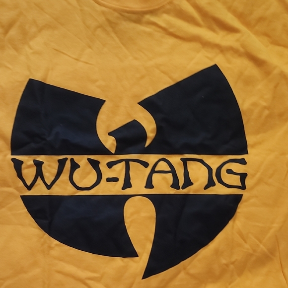 Wu-Tang Clan Yellow Graphic Tee T Shirt - Picture 3 of 4